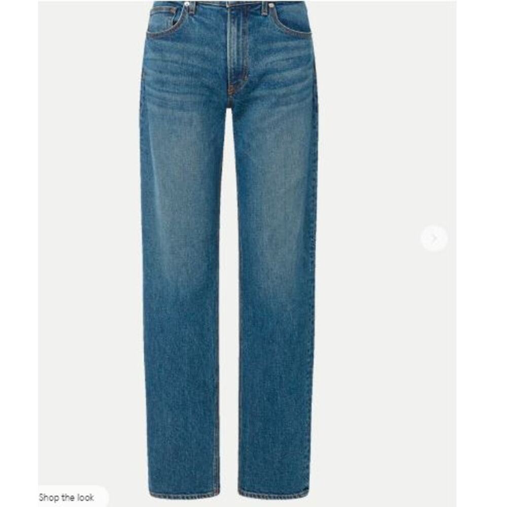 Veronica Beard Harley The Arc Leg Jeans Sz 25 NWT 298 Rebel Blue IRRG